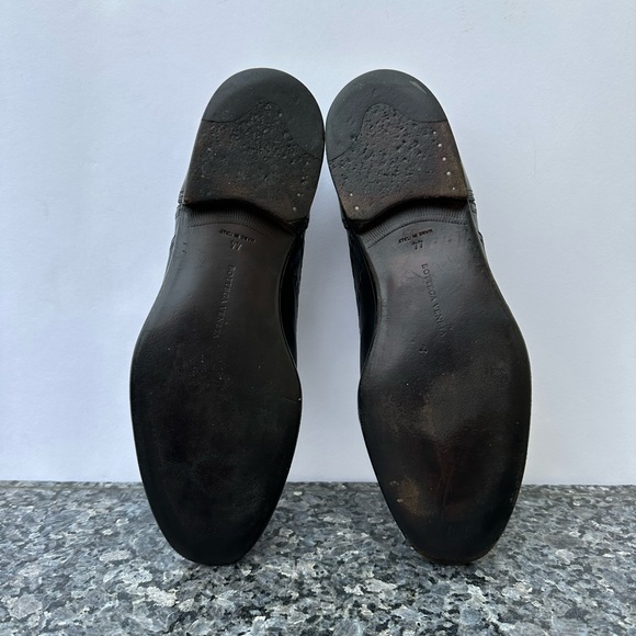 Bottega Veneta Italy Wingtip Oxford Dress Shoes Mens EUR 44 - Picture 8 of 14